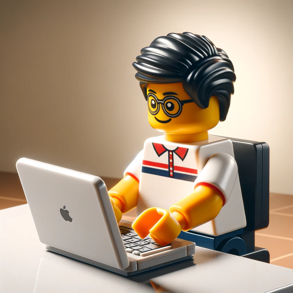 Tomy Hsieh as LEGO minifigure