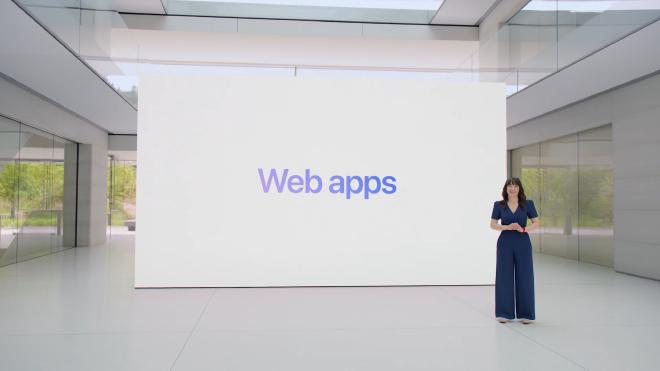 Mac 版的 Web Apps 在 WWDC 2023 發表